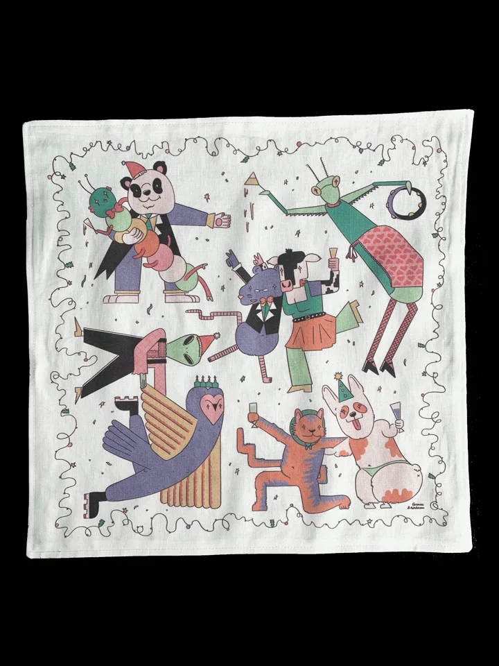 Textilfy. Animation of the textile design.