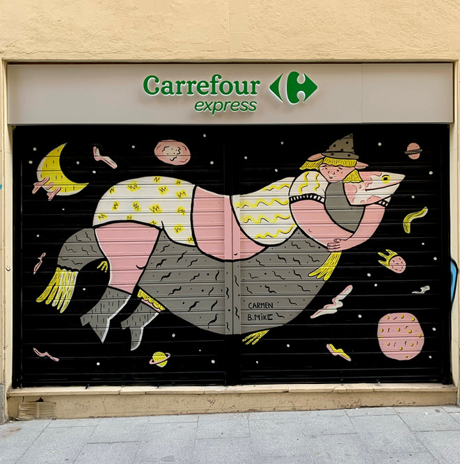 Murales - Proyecto de Carmen B. Mike