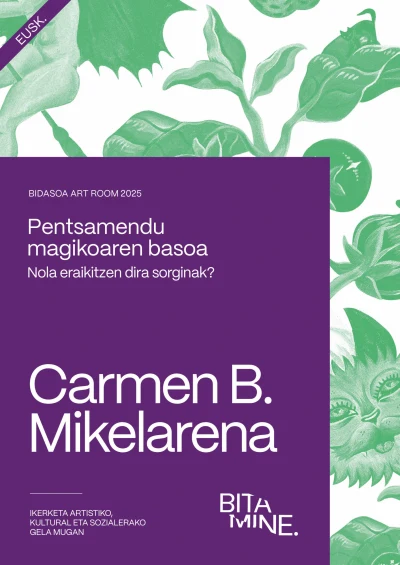 Pentsamendu magikoaren basoa - Cubierta en euskera