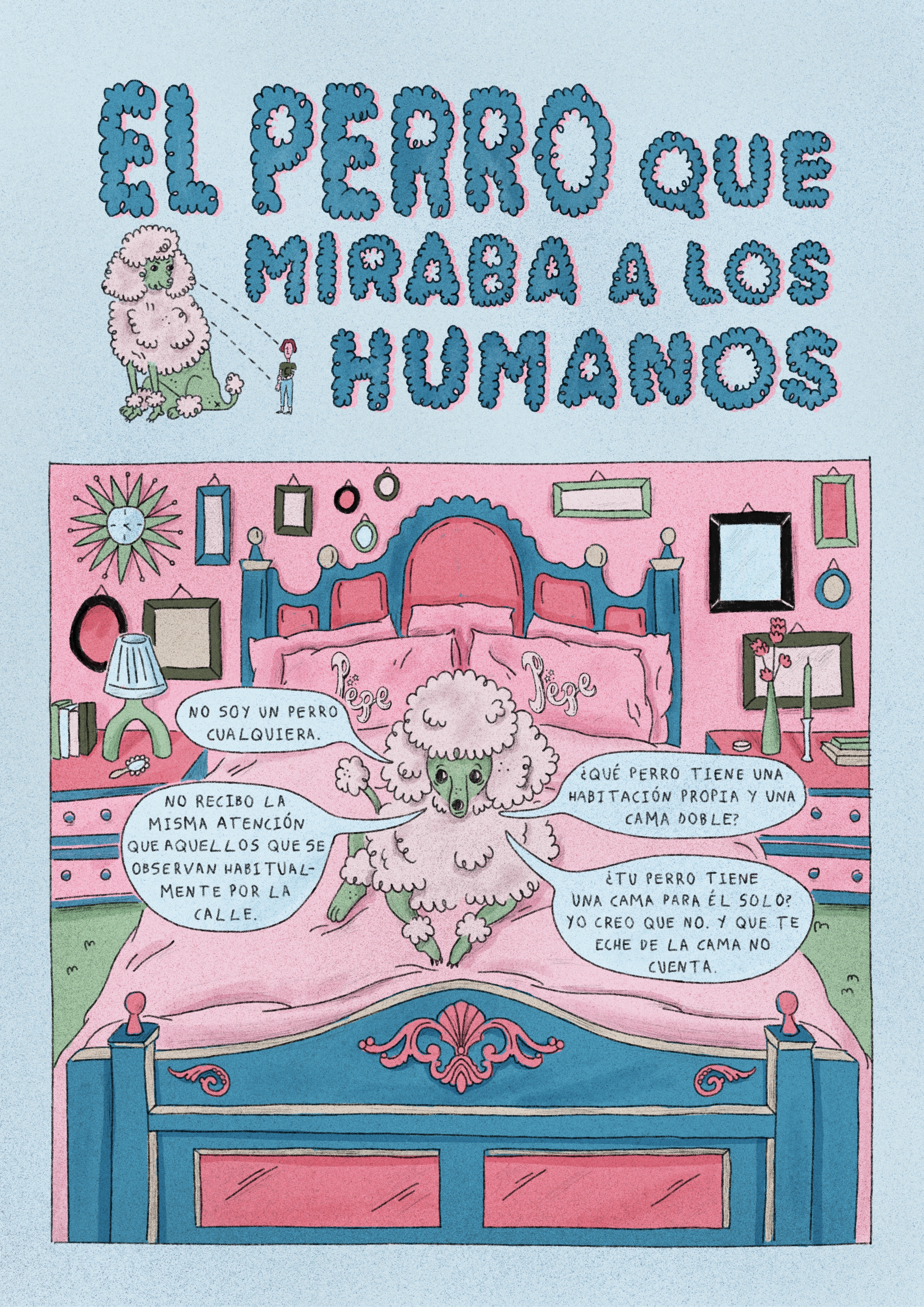 El Perro que Miraba a los Humanos - Vista previa página interior