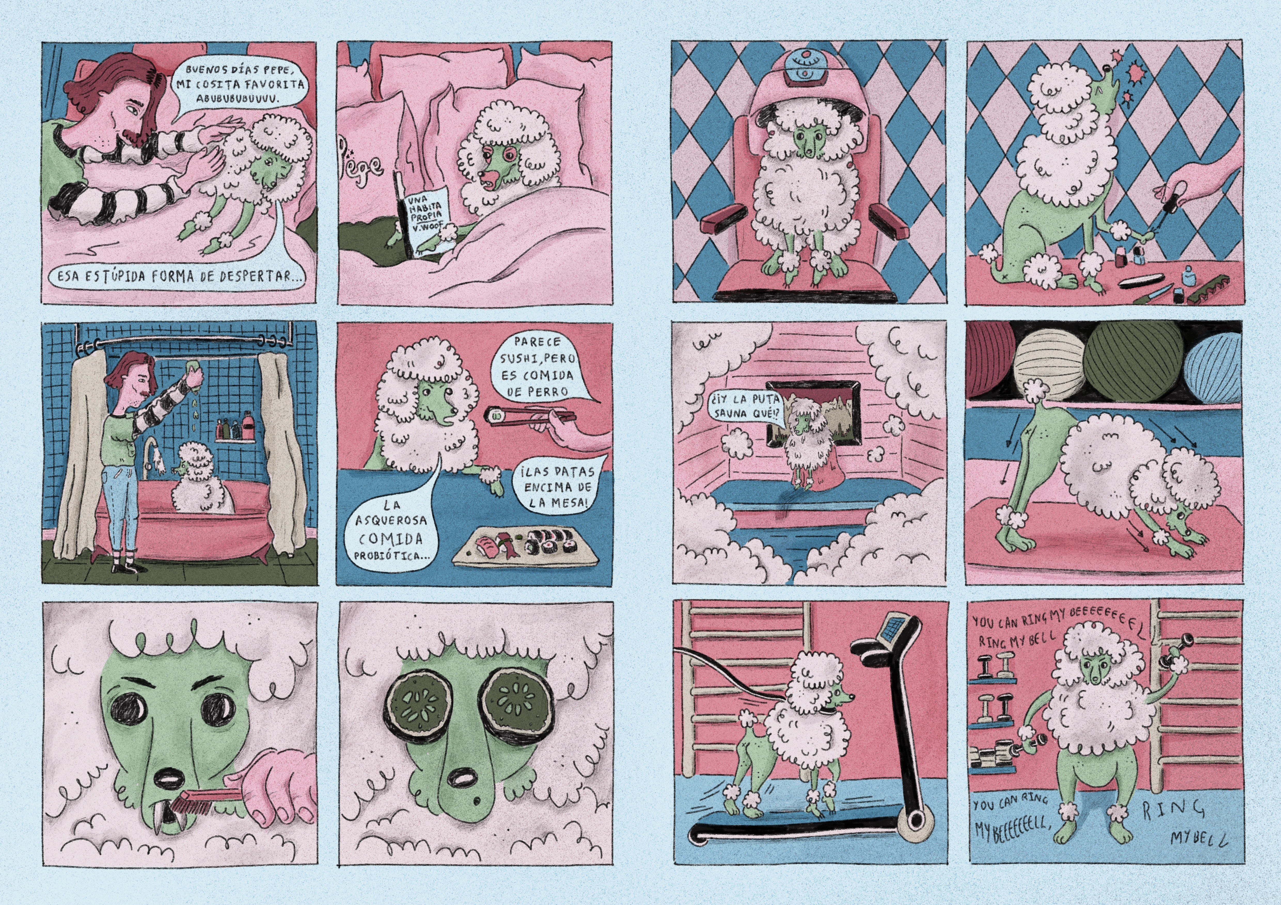 El Perro que Miraba - Interior